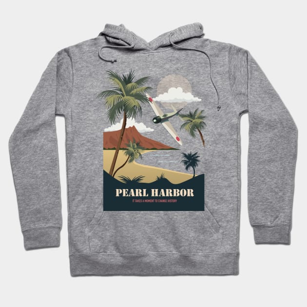 Pearl Harbor - Alternative Movie Poster Hoodie by MoviePosterBoy